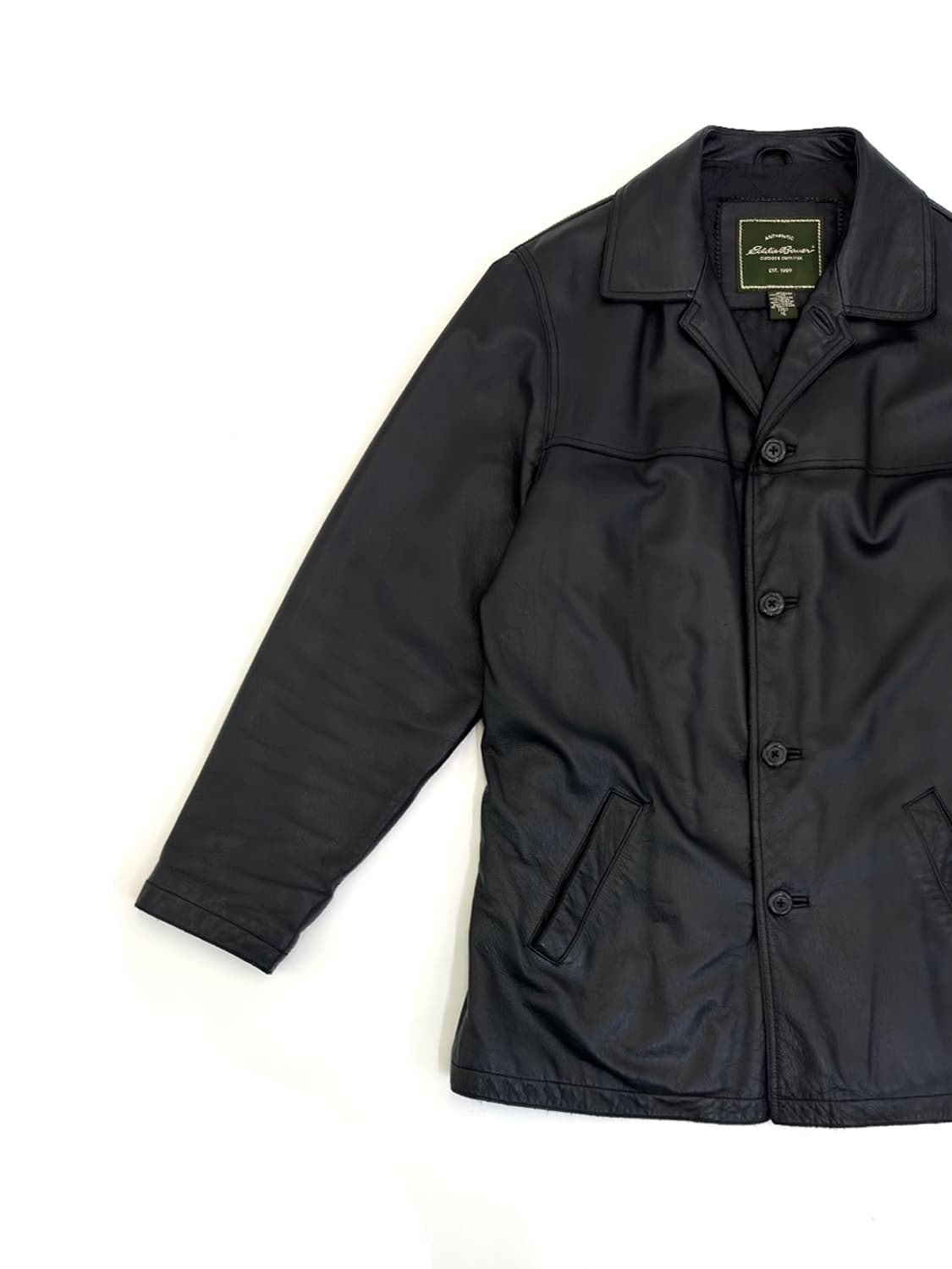 Eddie Bauer Leather Car Coat 상품이미지4