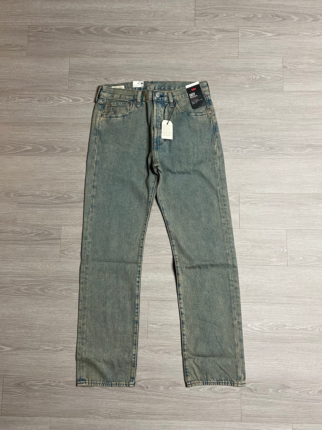 (국내미발매,새상품) 리바이스 501 스트레이트 데님 프리미엄 라인 청바 상품이미지1