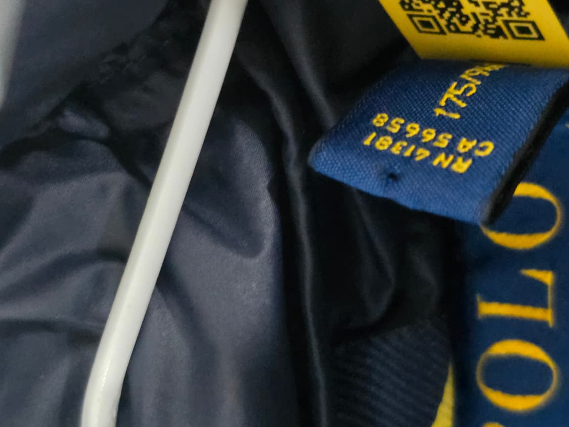 폴로 랄프로렌 네이비 후드 경량 패딩 상품이미지9