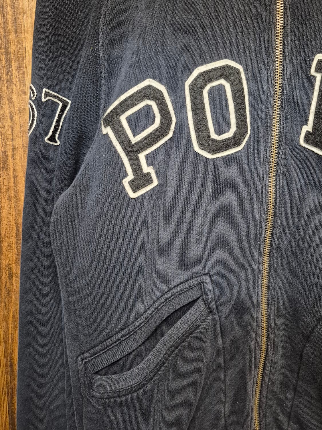 POLO LETTERING ZIPUP  상품이미지4