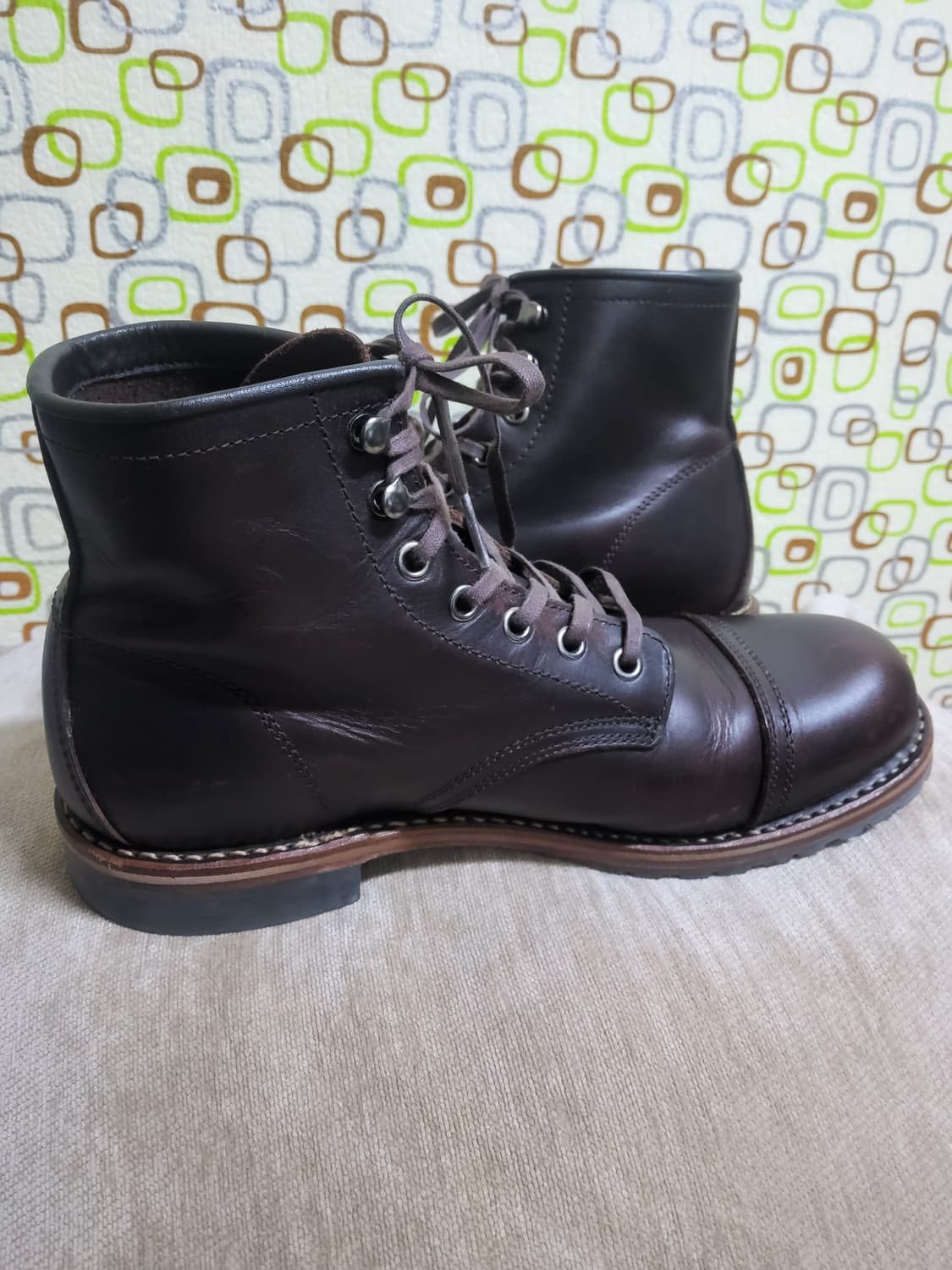 호킨스 에스팁 부츠 265사이즈  브라운 토캡부츠 상품이미지7