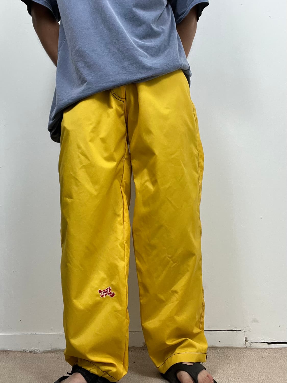 1990s Jaro USA 올드스쿨 나일론 스키 팬츠 상품이미지3