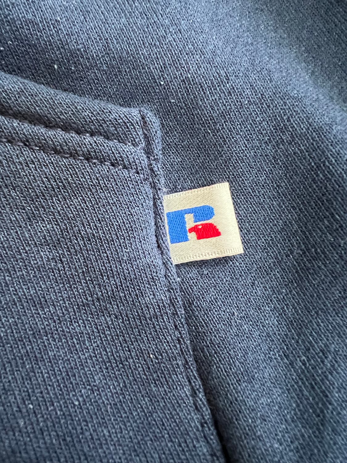 90s russell zip-up hoodie 빈티지 러셀 후드집업 상품이미지3