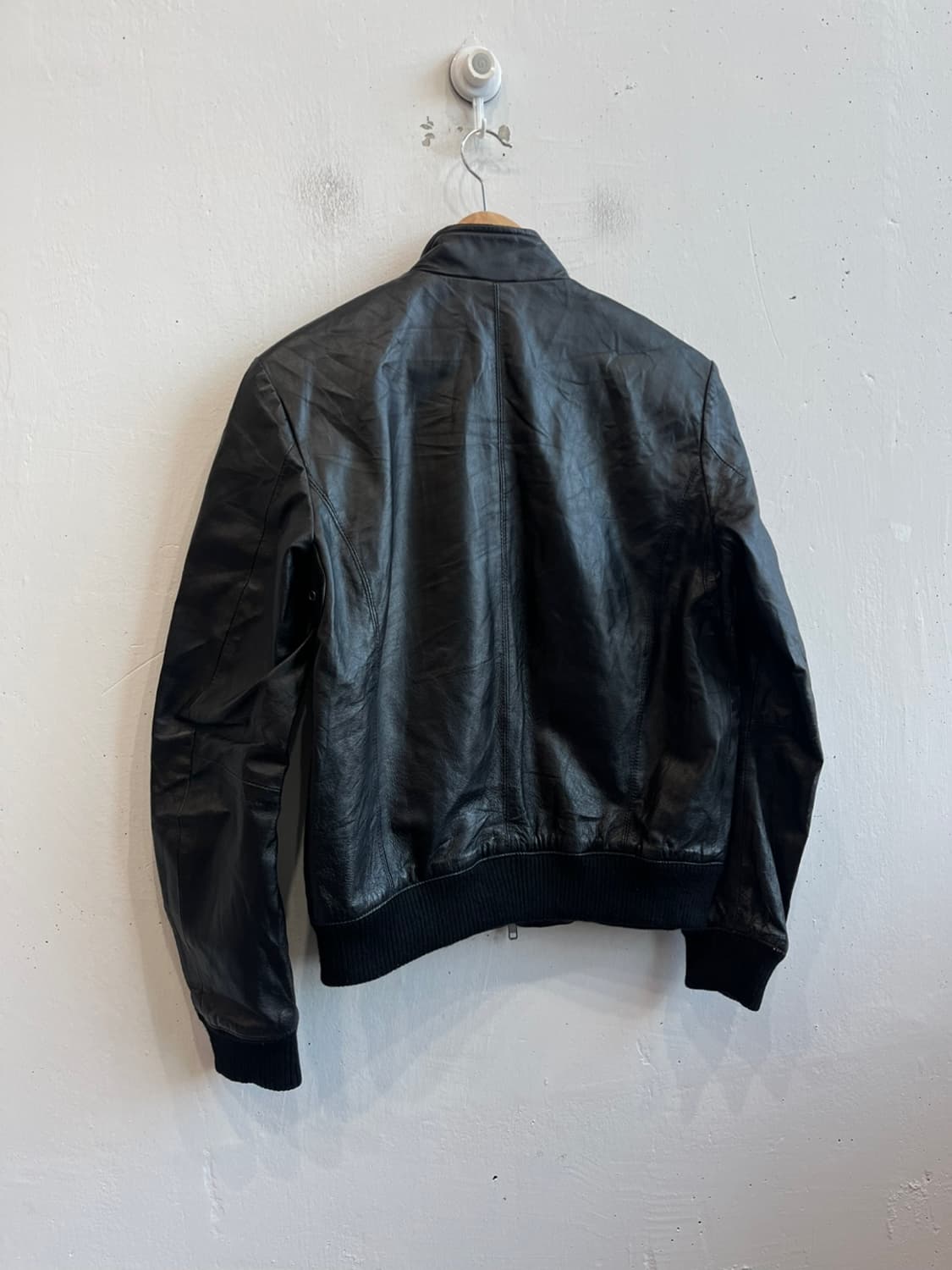 V-MEX 레더 라이더 봄버자켓 상품이미지2