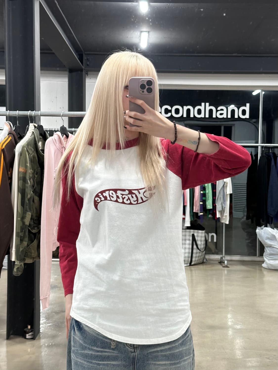 히스테릭 글래머 핫 휠 레글런 긴팔 슬리브 상품이미지2