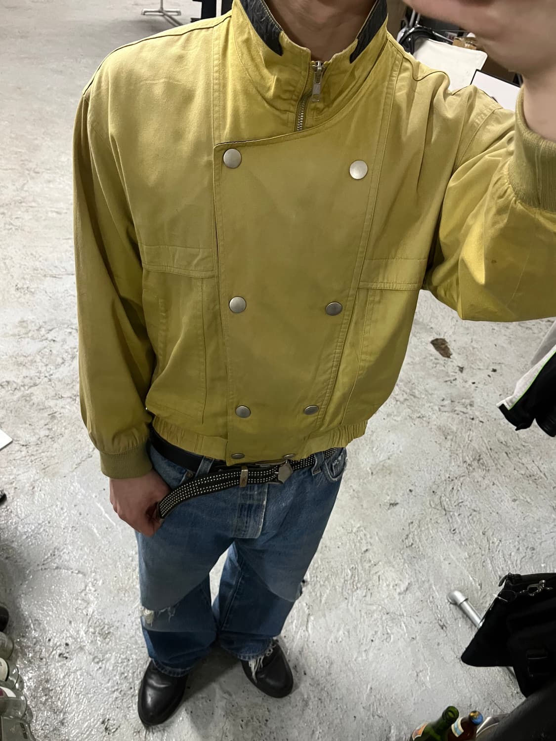 York Reine fade bomber jacket 상품이미지4