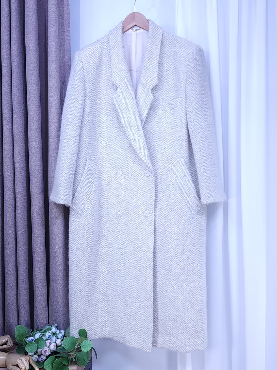 헤링본 울코트 상품이미지10