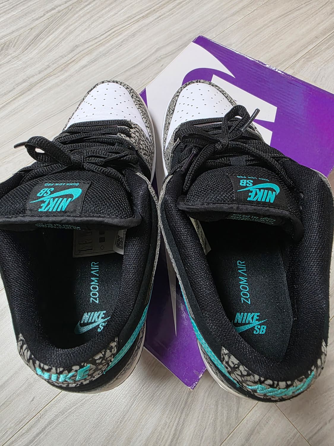 [275] 나이키 sb 덩크로우 프로 클리어 제이드  상품이미지4