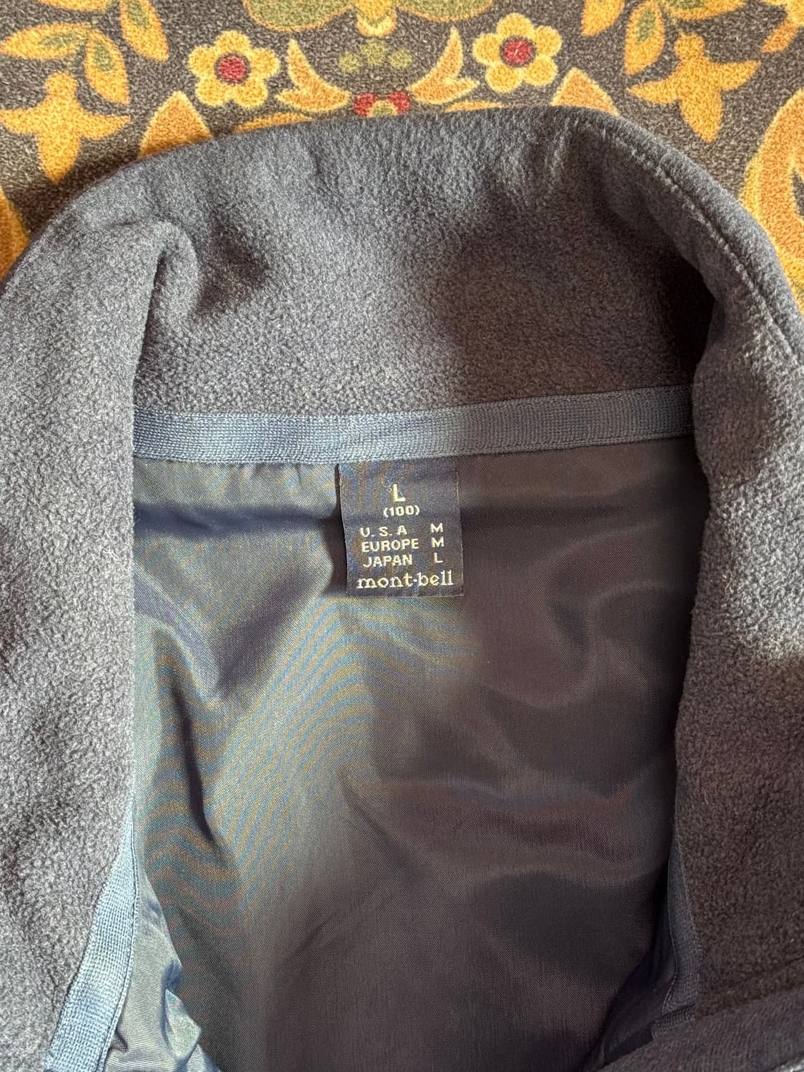 몽벨 라이트웨이트 플리스 집업자켓 상품이미지4