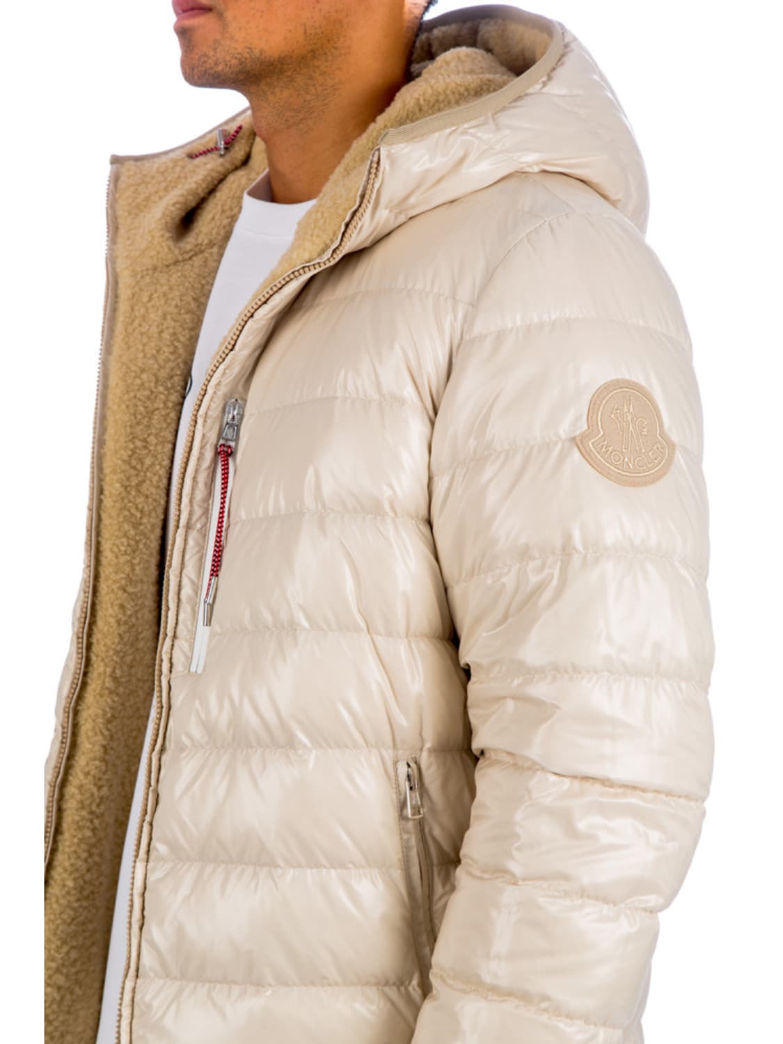 몽클레어 시어링 플리스패딩 리버서블 1사이즈 95-100 최우식패딩 상품이미지5