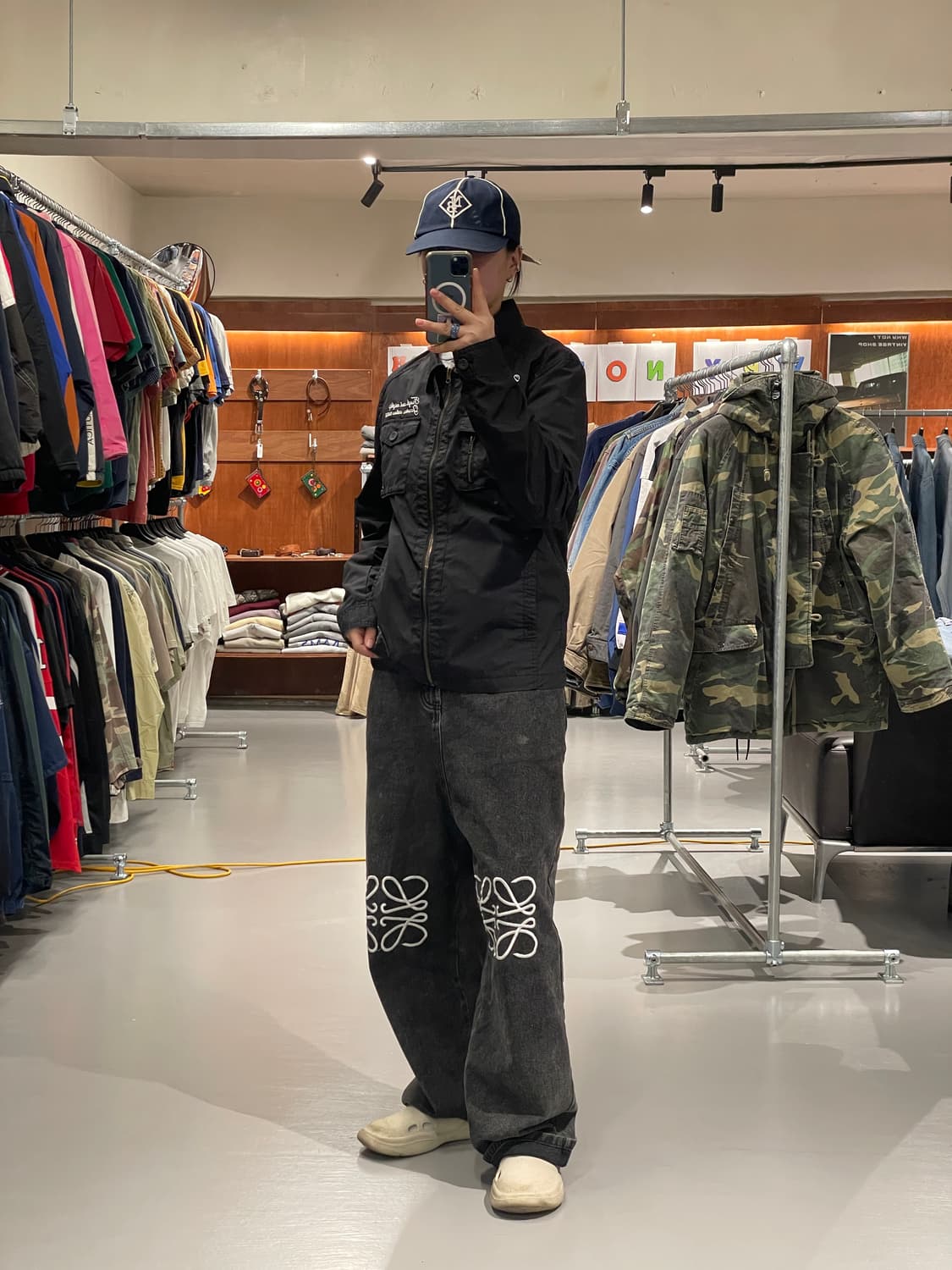 디즈니 나일론 라이더 자켓 상품이미지5