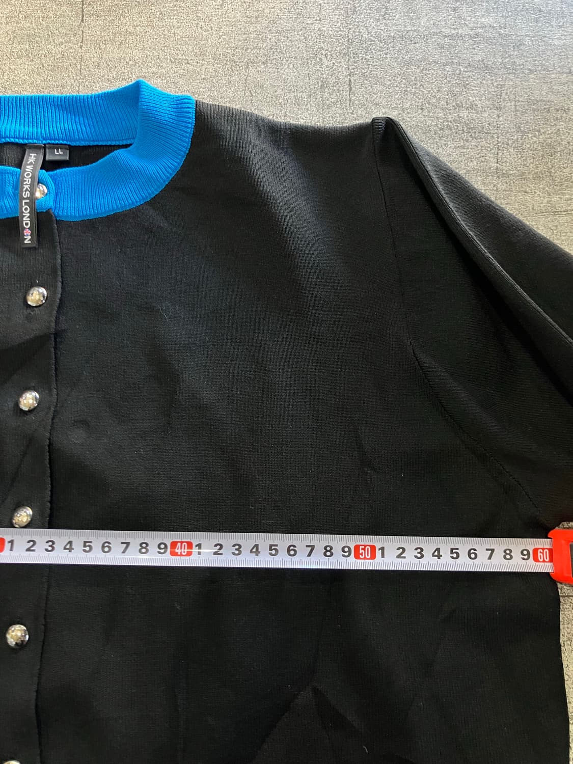 일본빈티지 Hkworkslondn 올드스쿨아메카지 배색가디건 상품이미지2