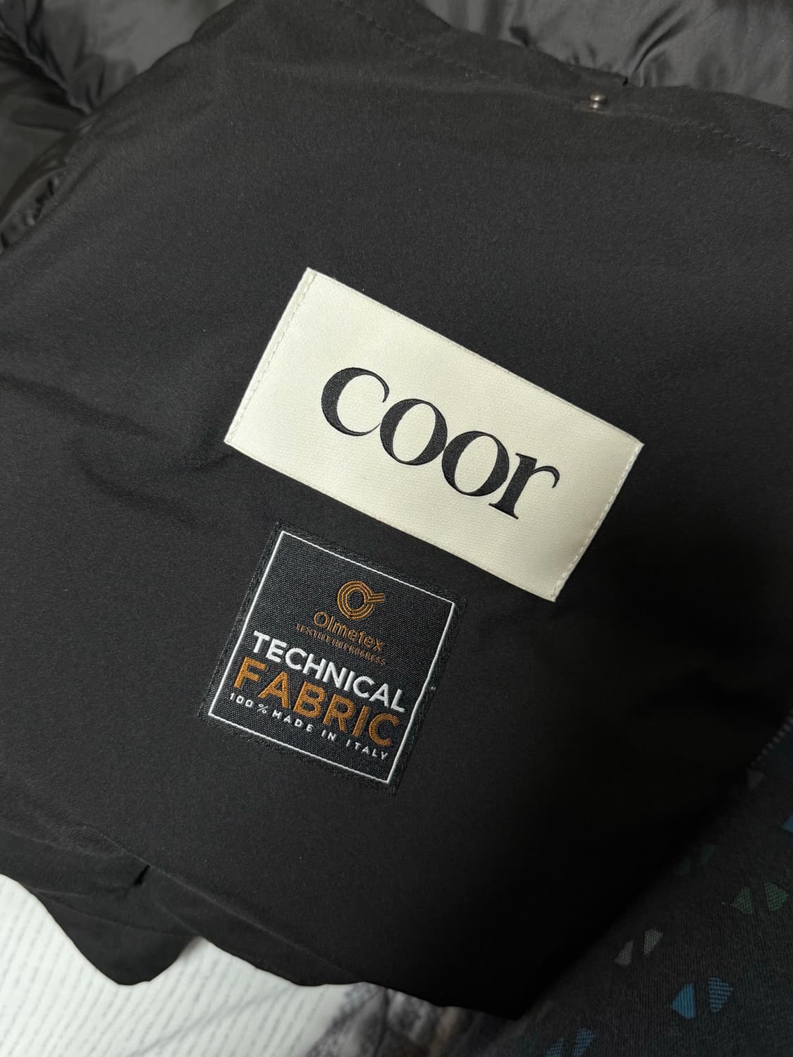 (M) 쿠어 워터 리펠런트 구스다운 점퍼 블랙 상품이미지5