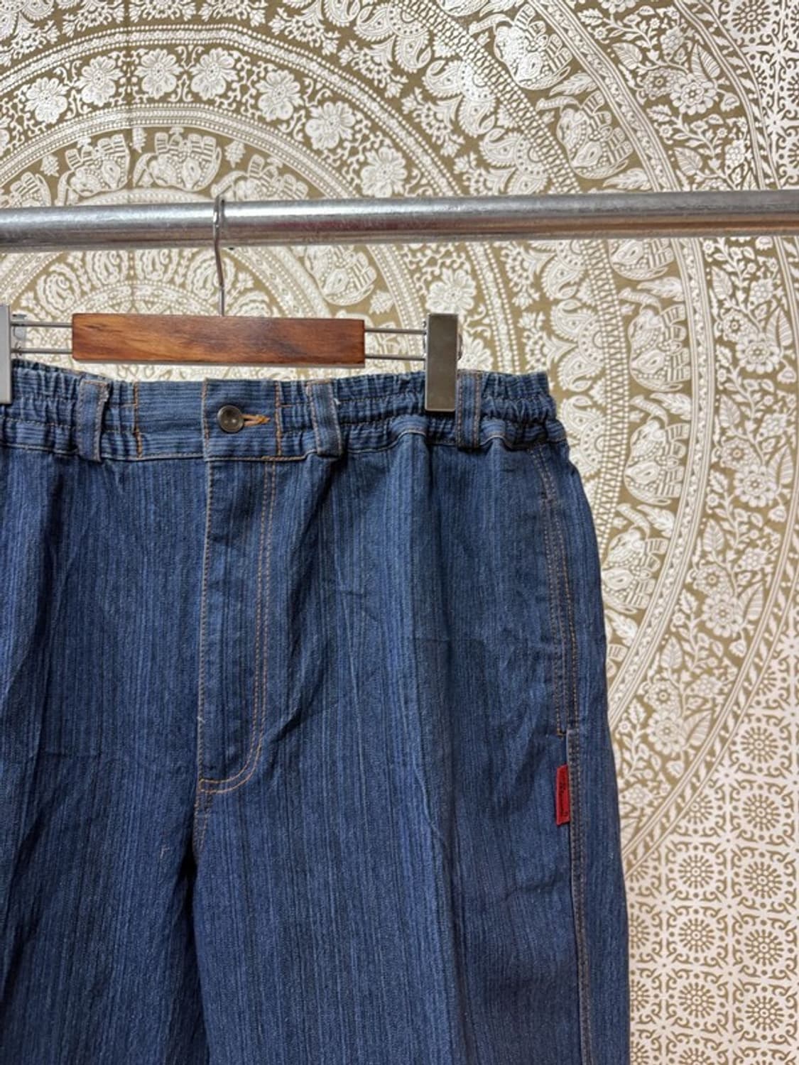 빈티지 밴딩 데님팬츠 상품이미지4