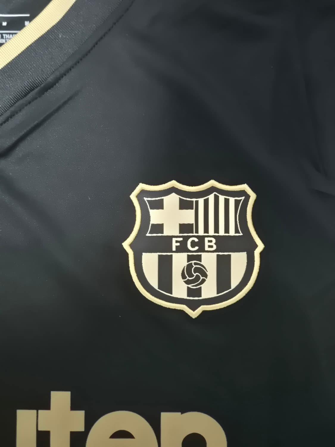 20-21 바르샤 어웨이 메시 반팔 유니폼 M사이즈 레플리카 상품이미지4