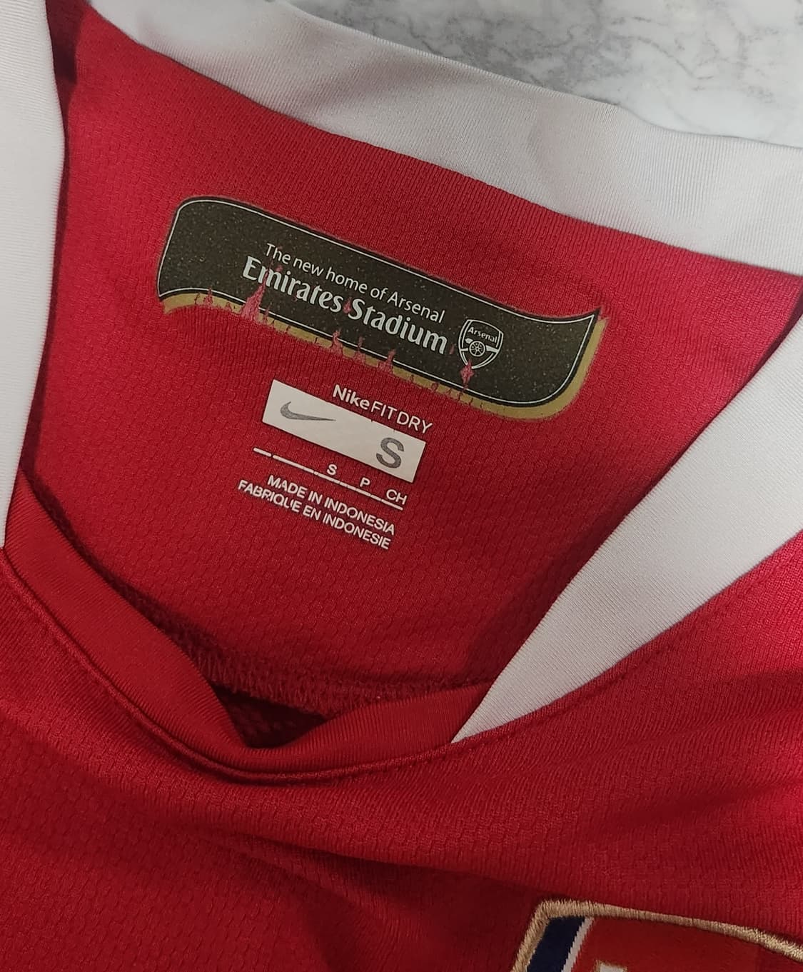 06-08 아스날 홈 긴팔 No.4 파브레가스 나이키 유니폼 상품이미지8