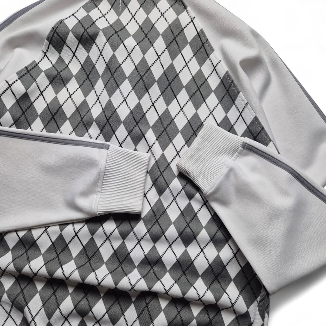 [S] 프레드페리 아가일패턴 트랙탑 져지 상품이미지7