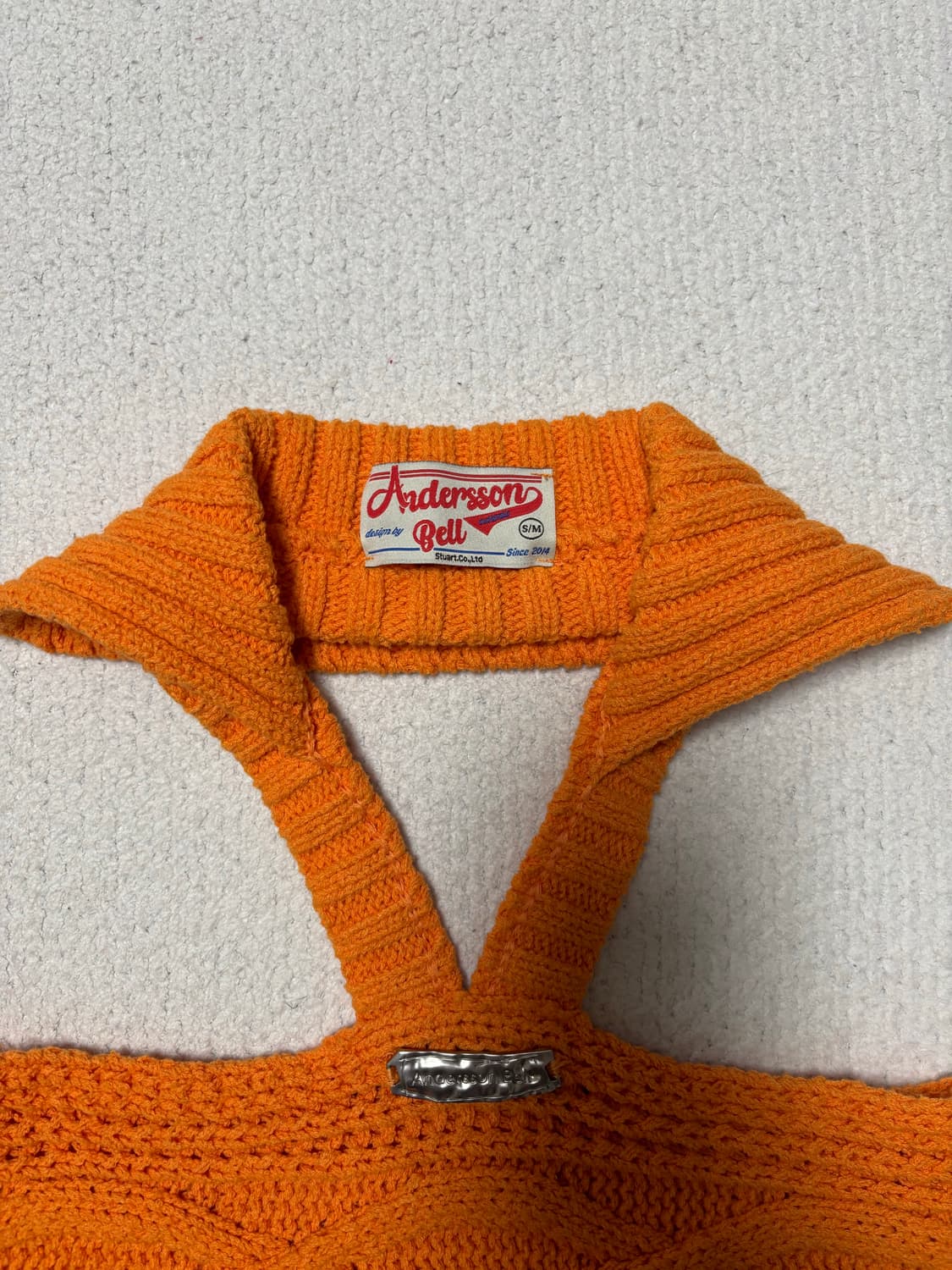 엔더슨벨 홀터넥 니트 탑 S/M 상품이미지7