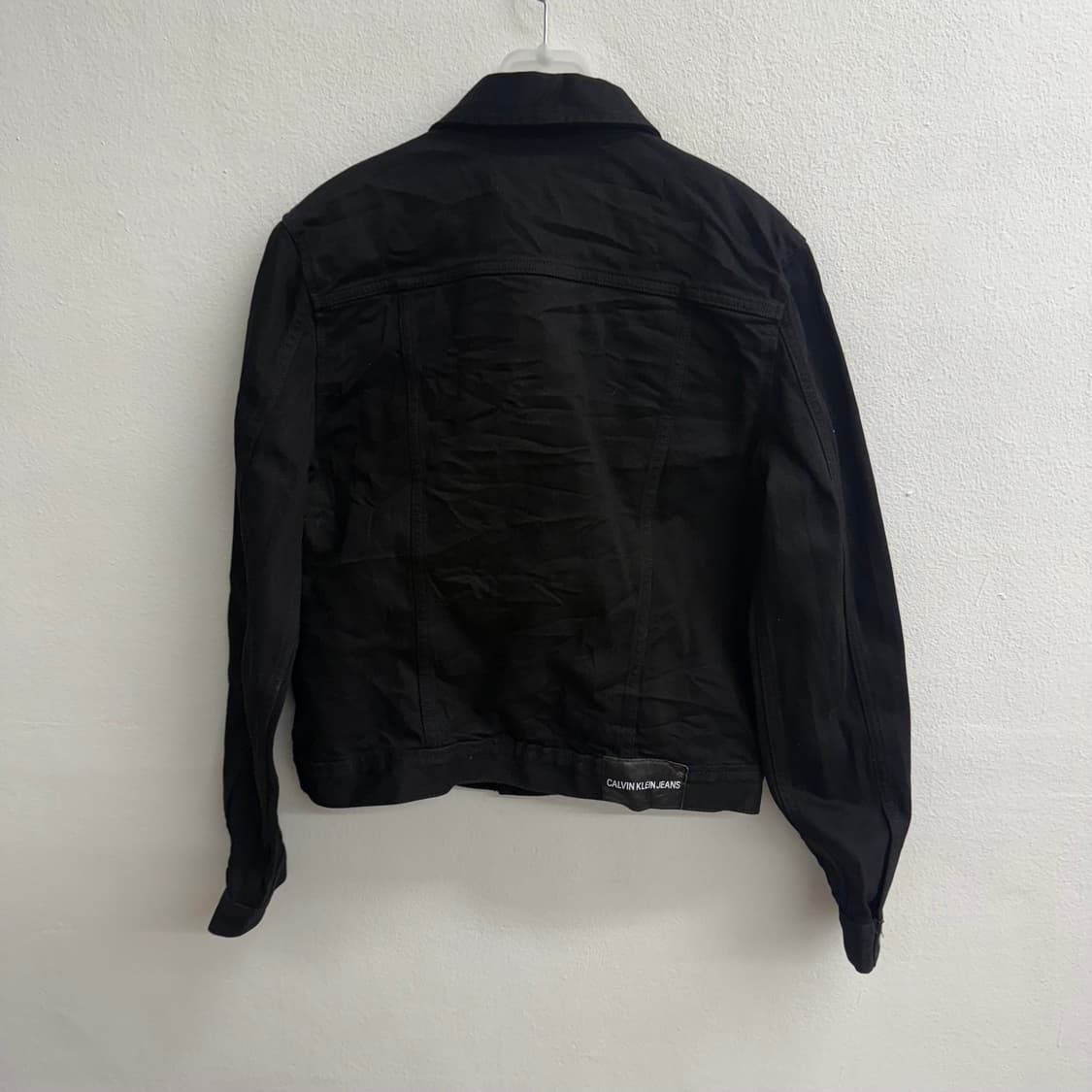 캘빈클라인 블랙 데님 자켓 M 상품이미지4