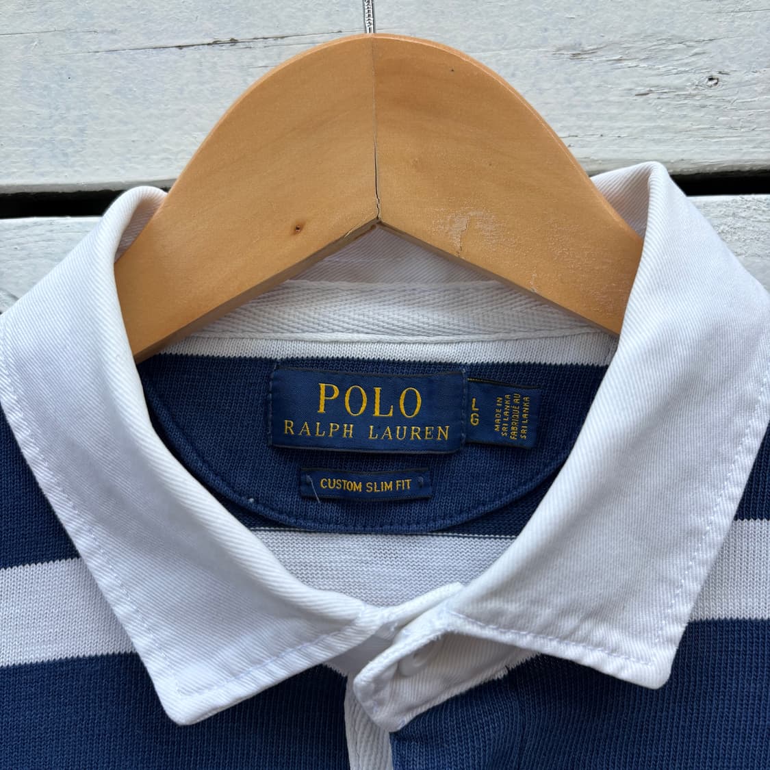 Polo 폴로 스트라이프 럭비티 롱슬리브 상품이미지2