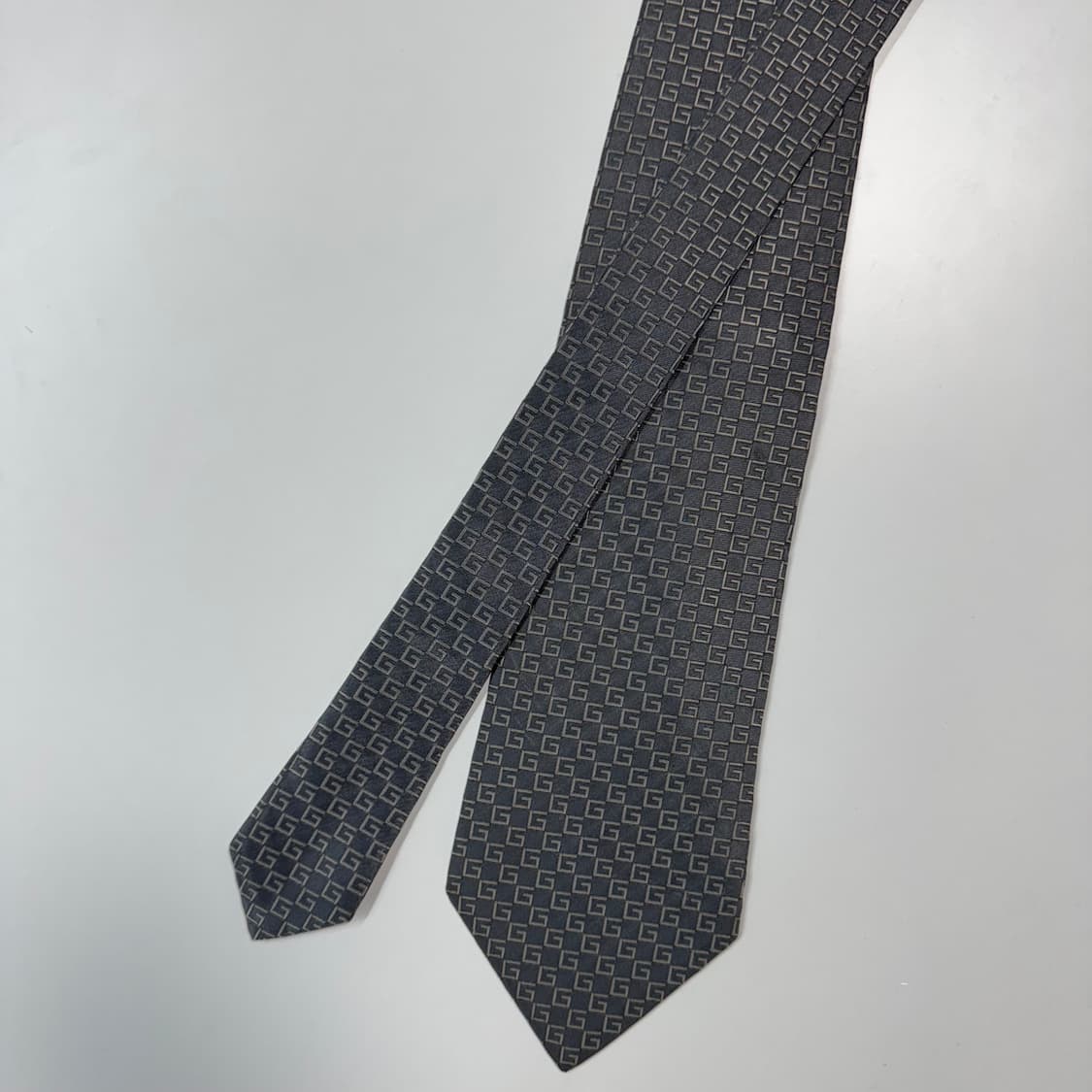 구찌(GUCCI)  G모노그램 명품 정품 넥타이 상품이미지3