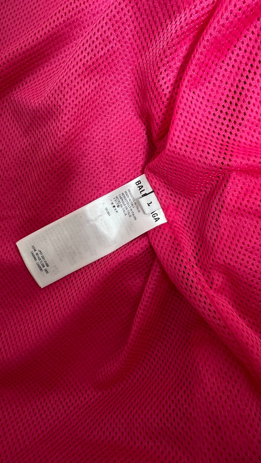 발렌시아가 로고 오버핏 윈드즈레이커 상품이미지5