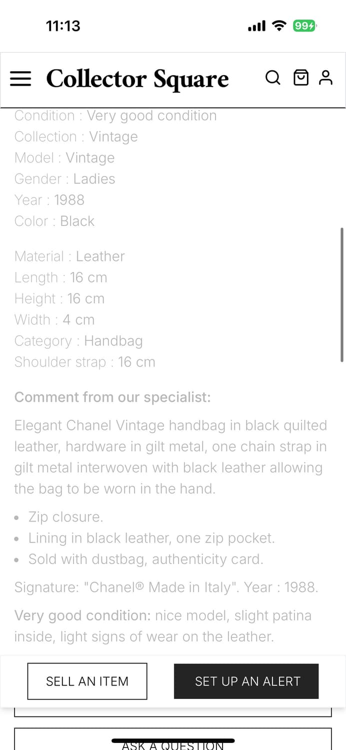 chanel hand held bag 상품이미지3