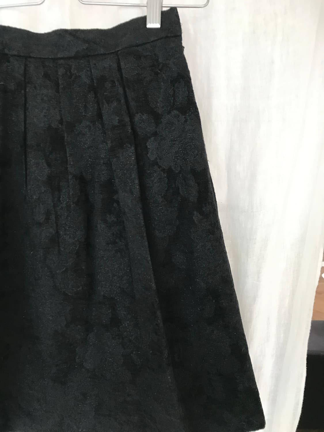 vintage pearl pattern skirt 상품이미지2