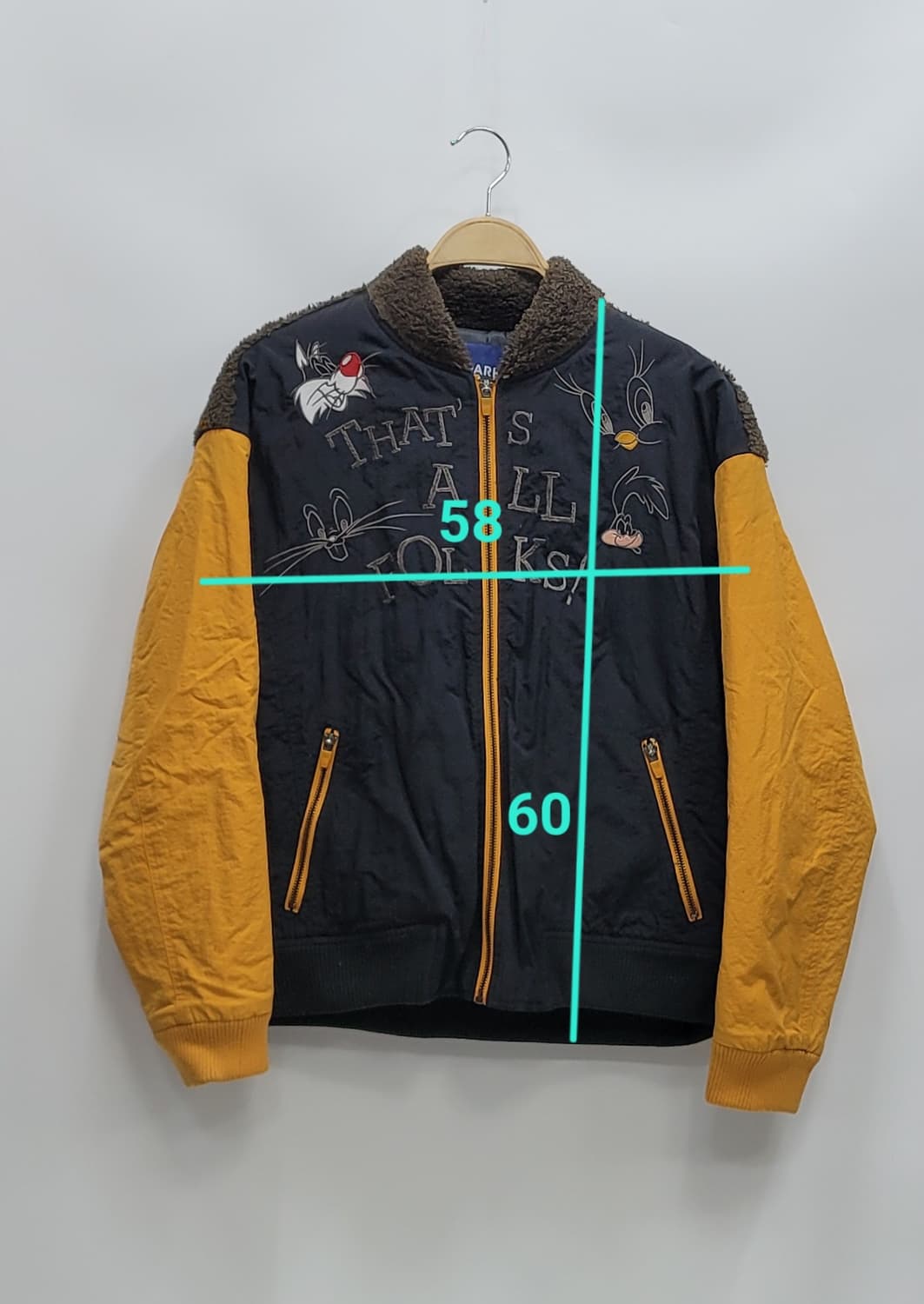 SPAKS 위너브라더스 부클 퍼 경량 패딩 점퍼 / 100 블랙  상품이미지10