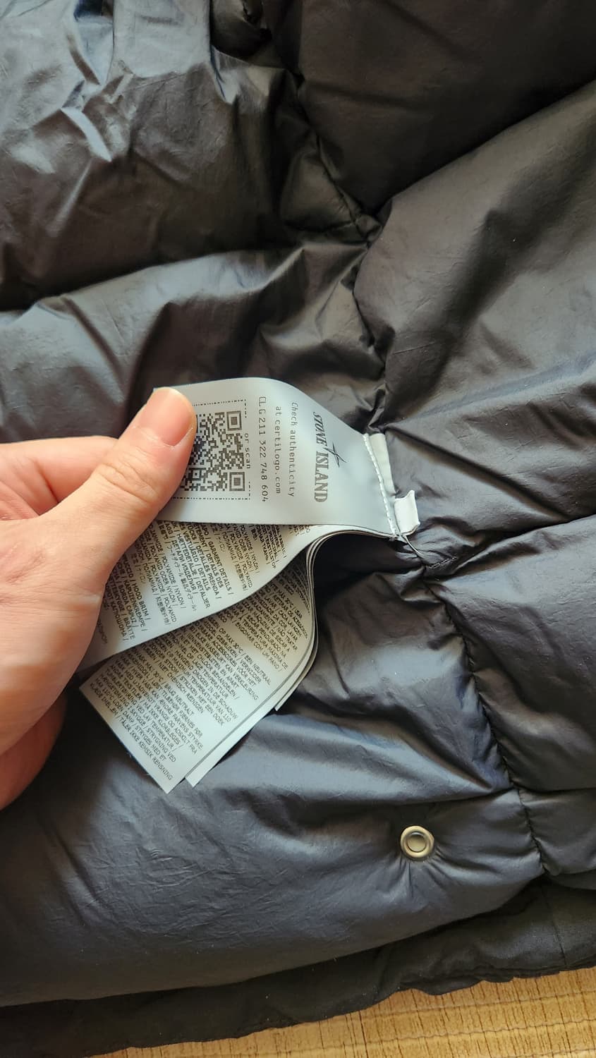 급처) 스톤아일랜드 21FW 나슬란 다운 TC 롱패딩 상품이미지5