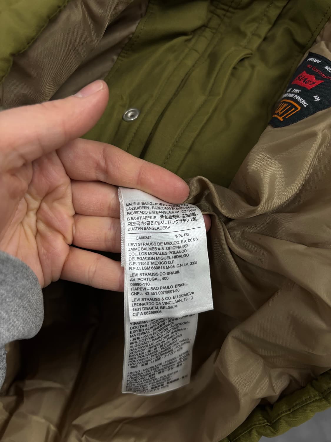 리바이스 다운패딩점퍼 상품이미지7