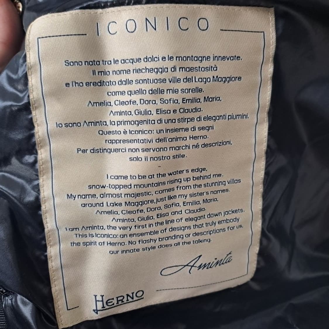 에르노 오리털패딩 상품이미지4