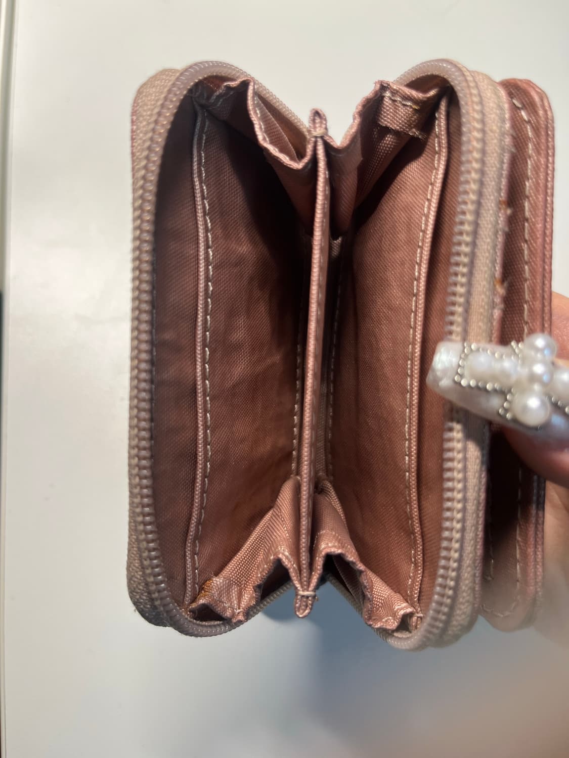 키플링 로즈골드 반지갑 상품이미지3