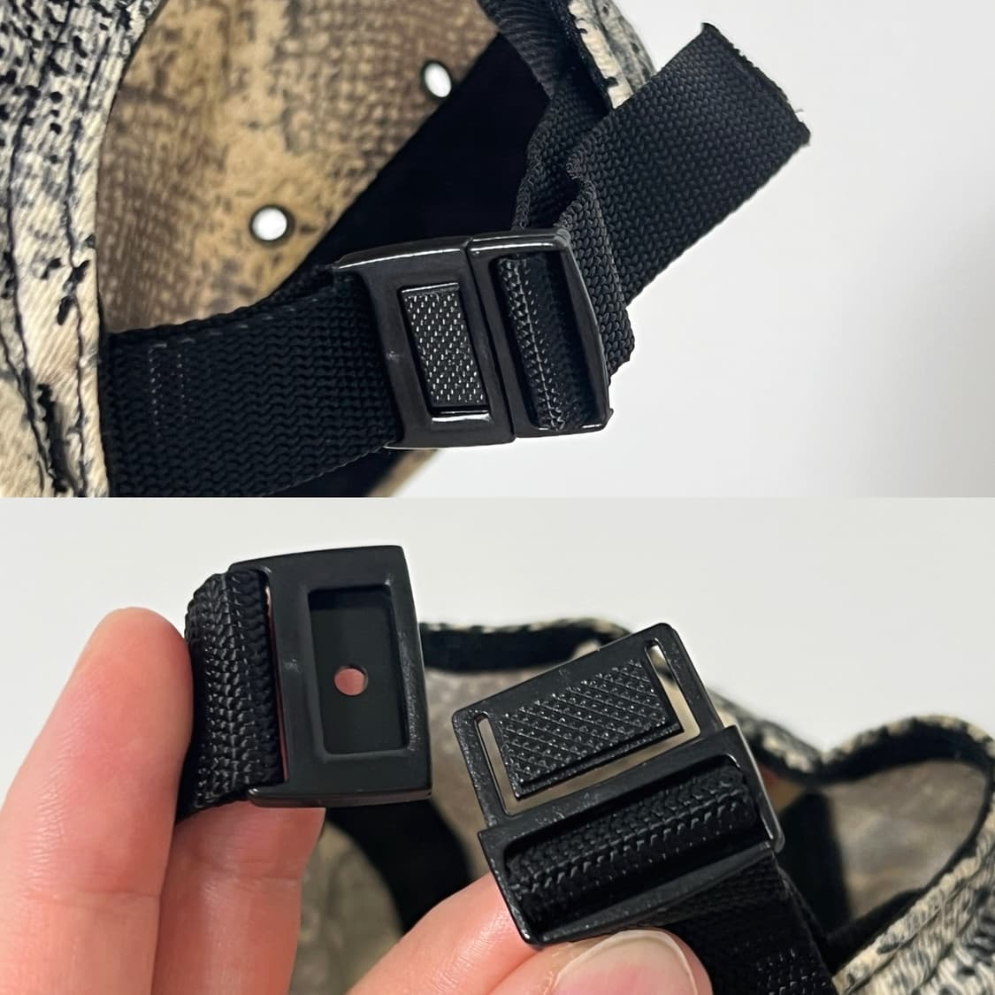 슈프림 2001 뱀피 5패널 캠프캡 그레이 상품이미지7