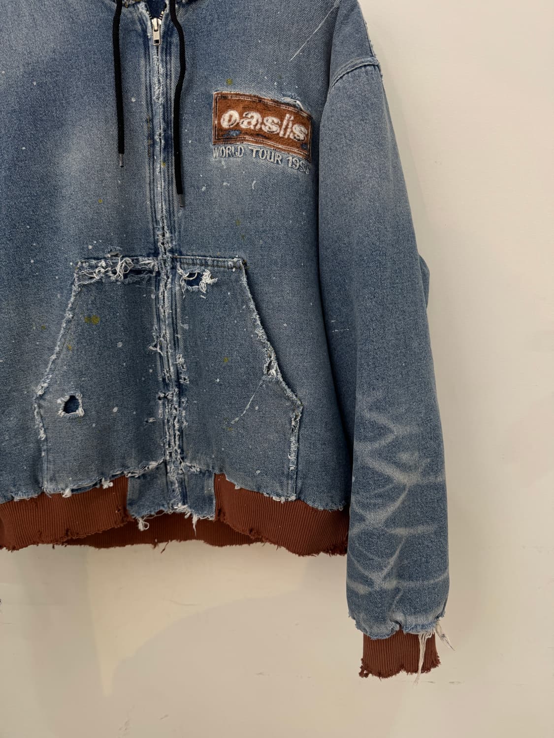 빈티지 데님 워크자켓 상품이미지3