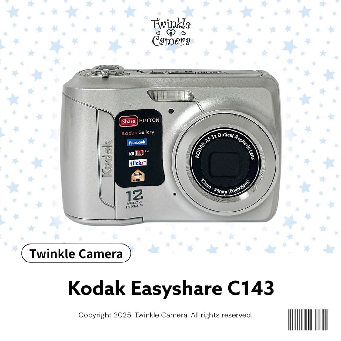 (키키디카⚡️) Kodak Easyshare 코닥 이지쉐어 C143 상품이미지1