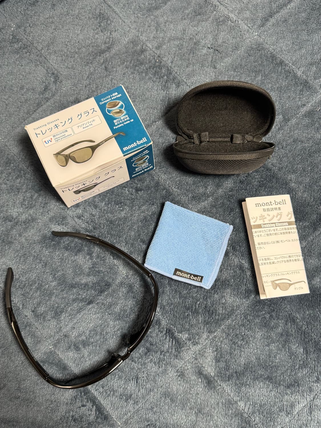 몽벨 트레킹 안경 블랙 그레이 선글라스 상품이미지3