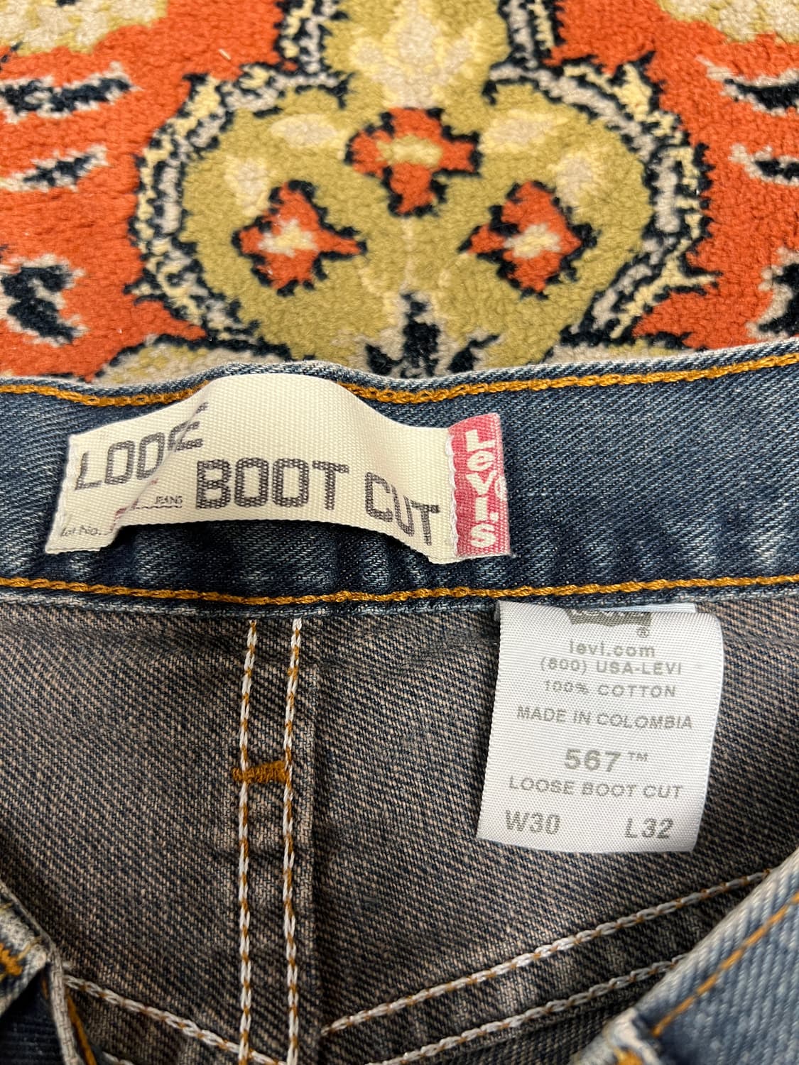 [30] LEVI’S 리바이스 567 부츠컷 플레어 데님팬츠 상품이미지2