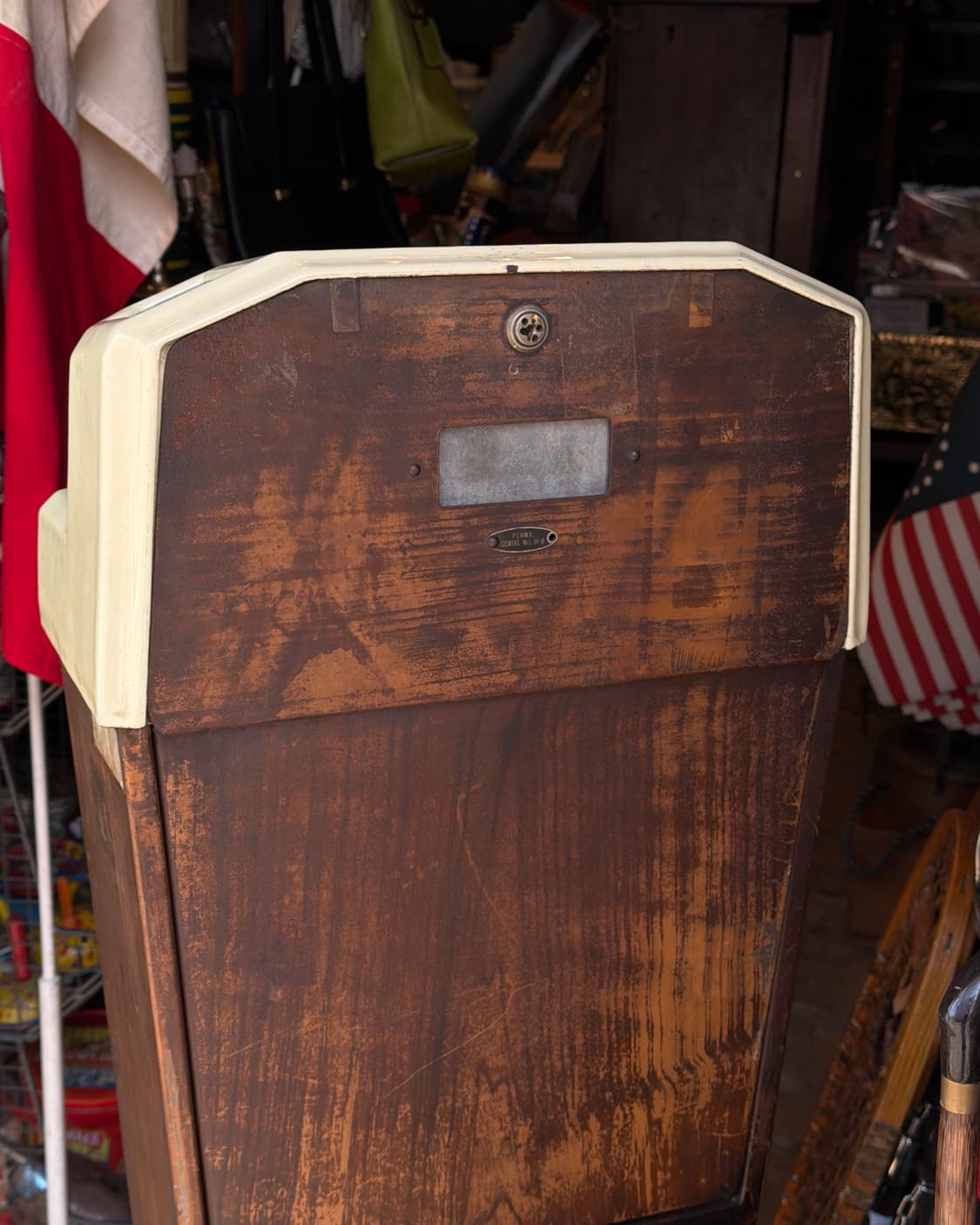 빈티지 소품 1930년 미국 엔틱 몸무게 저울 상품이미지8