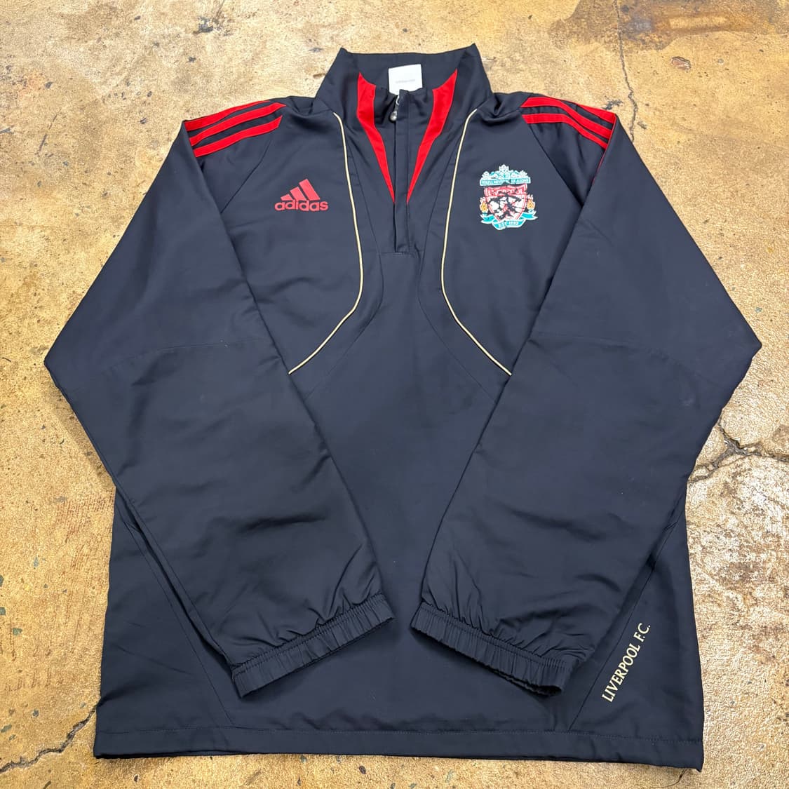 [정품] 아디다스 리버풀 칼스버그 바람막이 하프집업 b15 상품이미지2