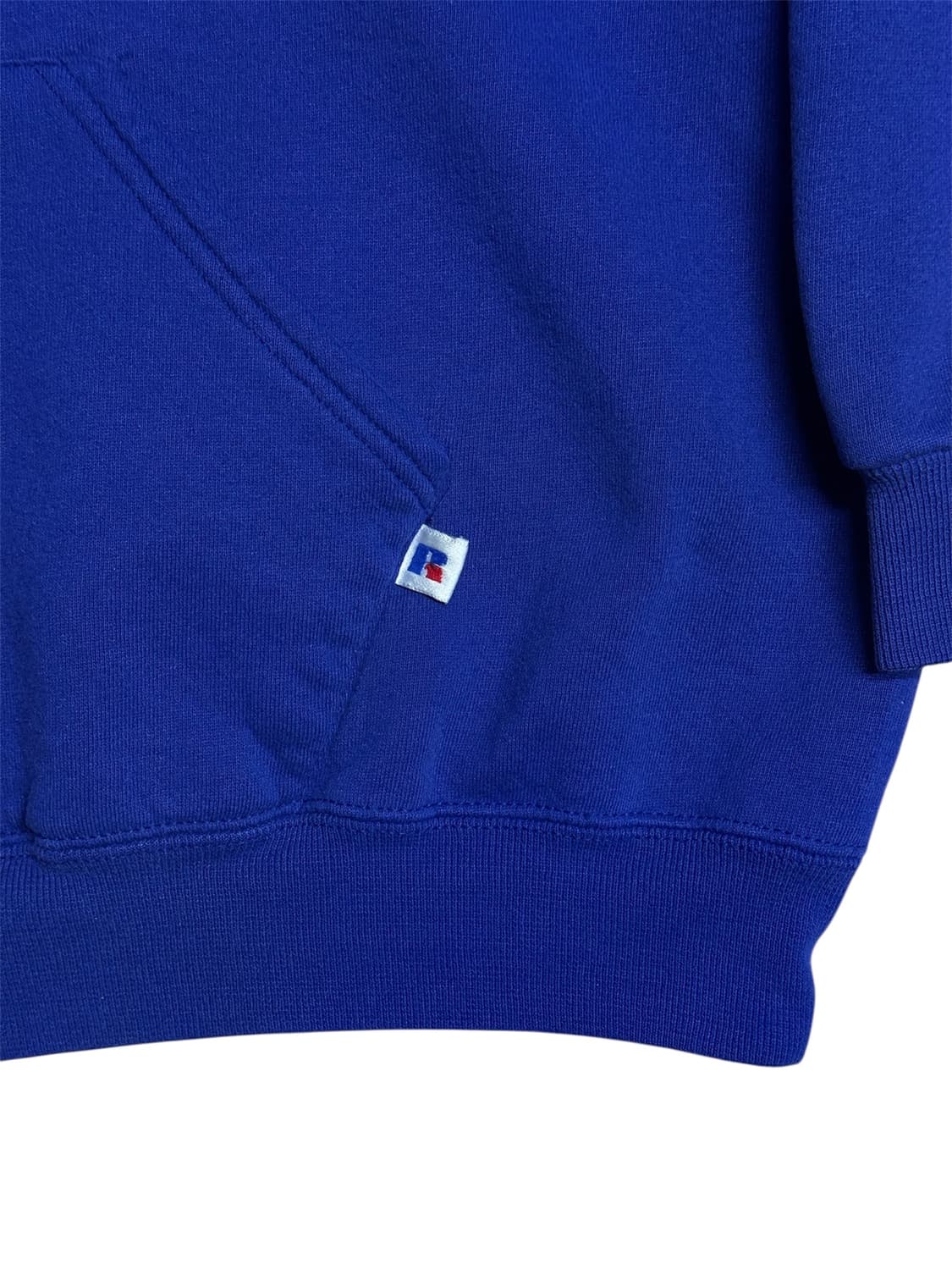 90s 빈티지 러셀 후드티 블루 상품이미지4