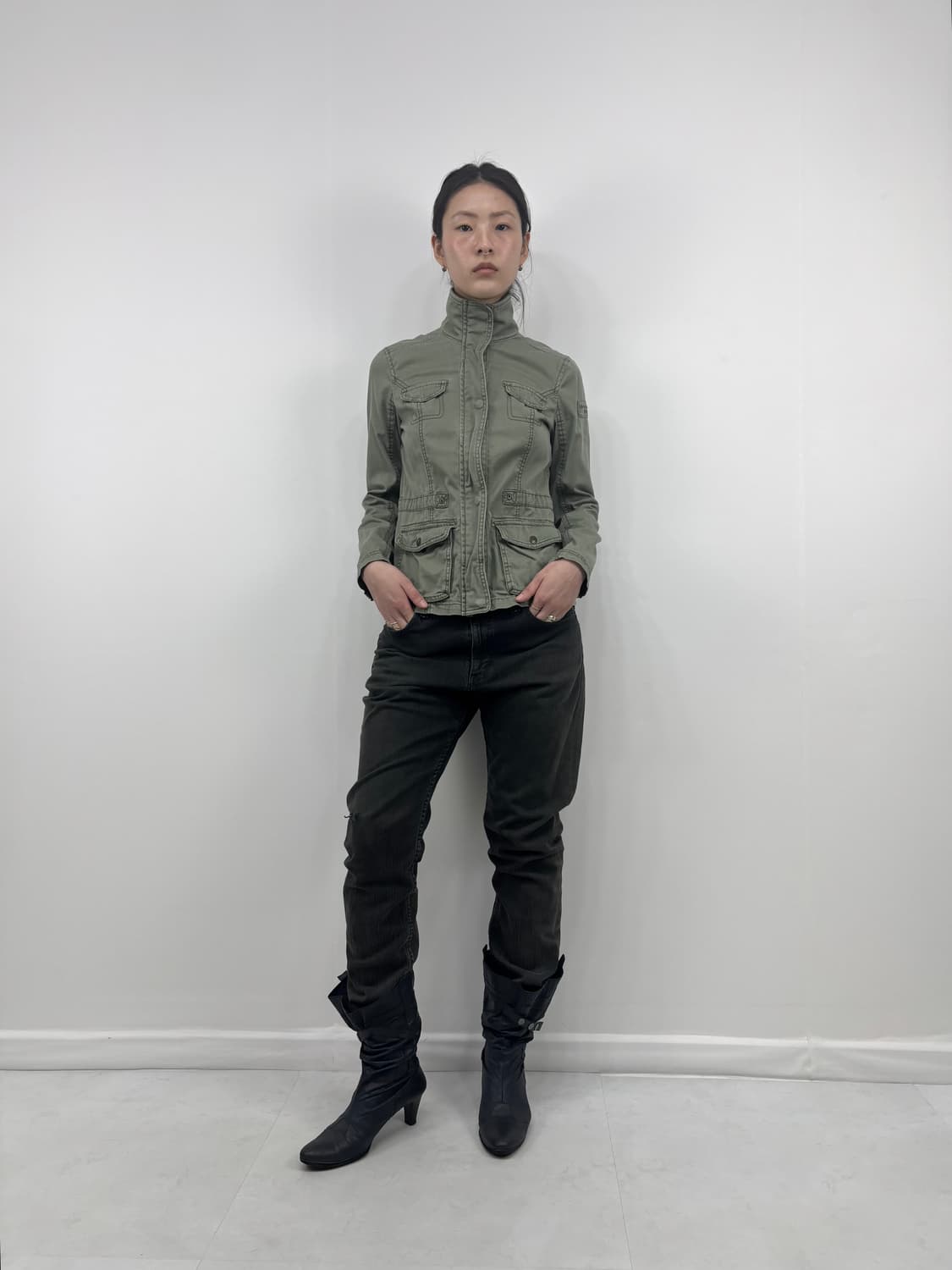 LEVIS WASHED DEEP GREEN 상품이미지2