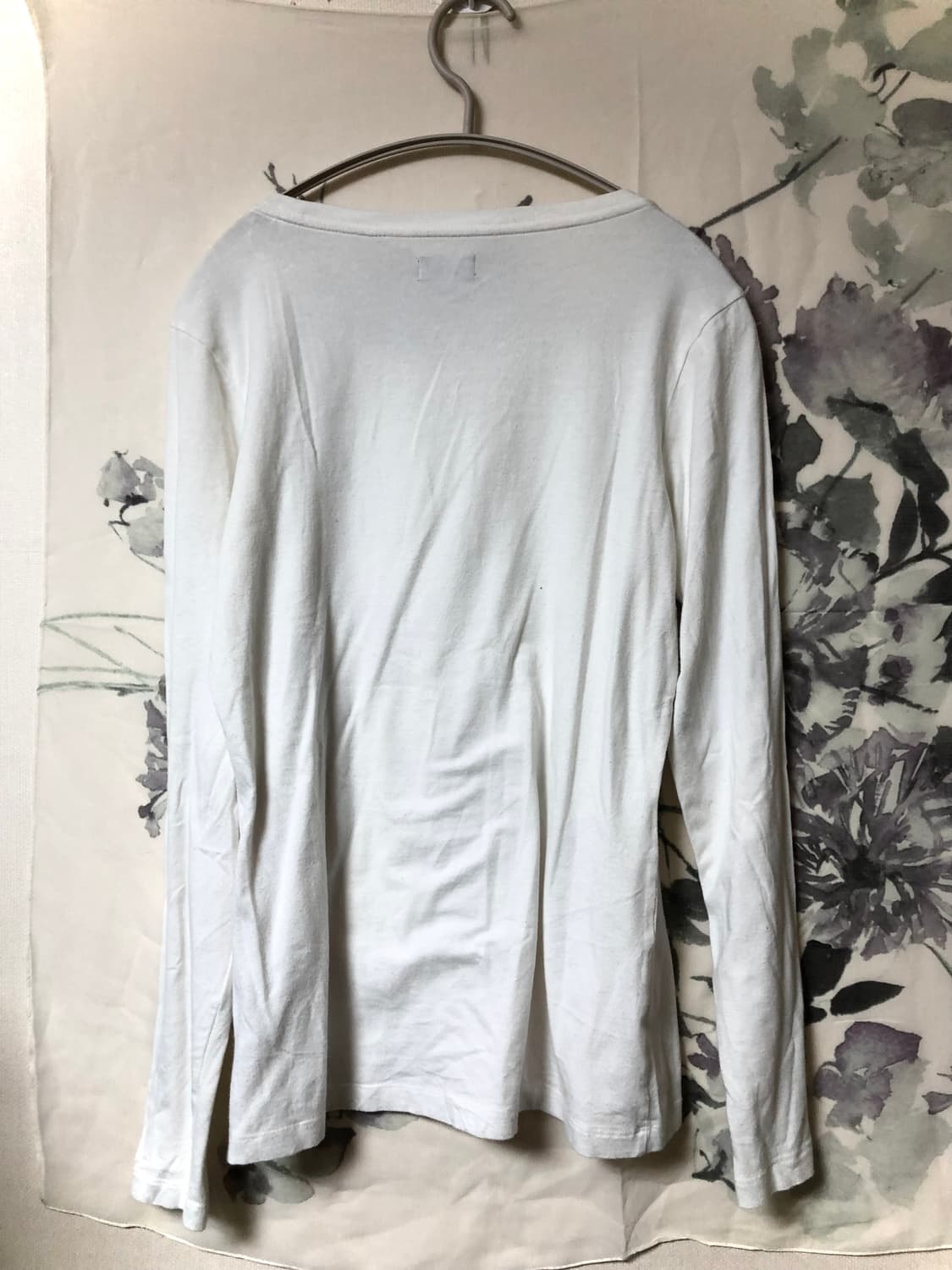 빈티지 국기 스팽글 티셔츠 롱슬리브 상품이미지2