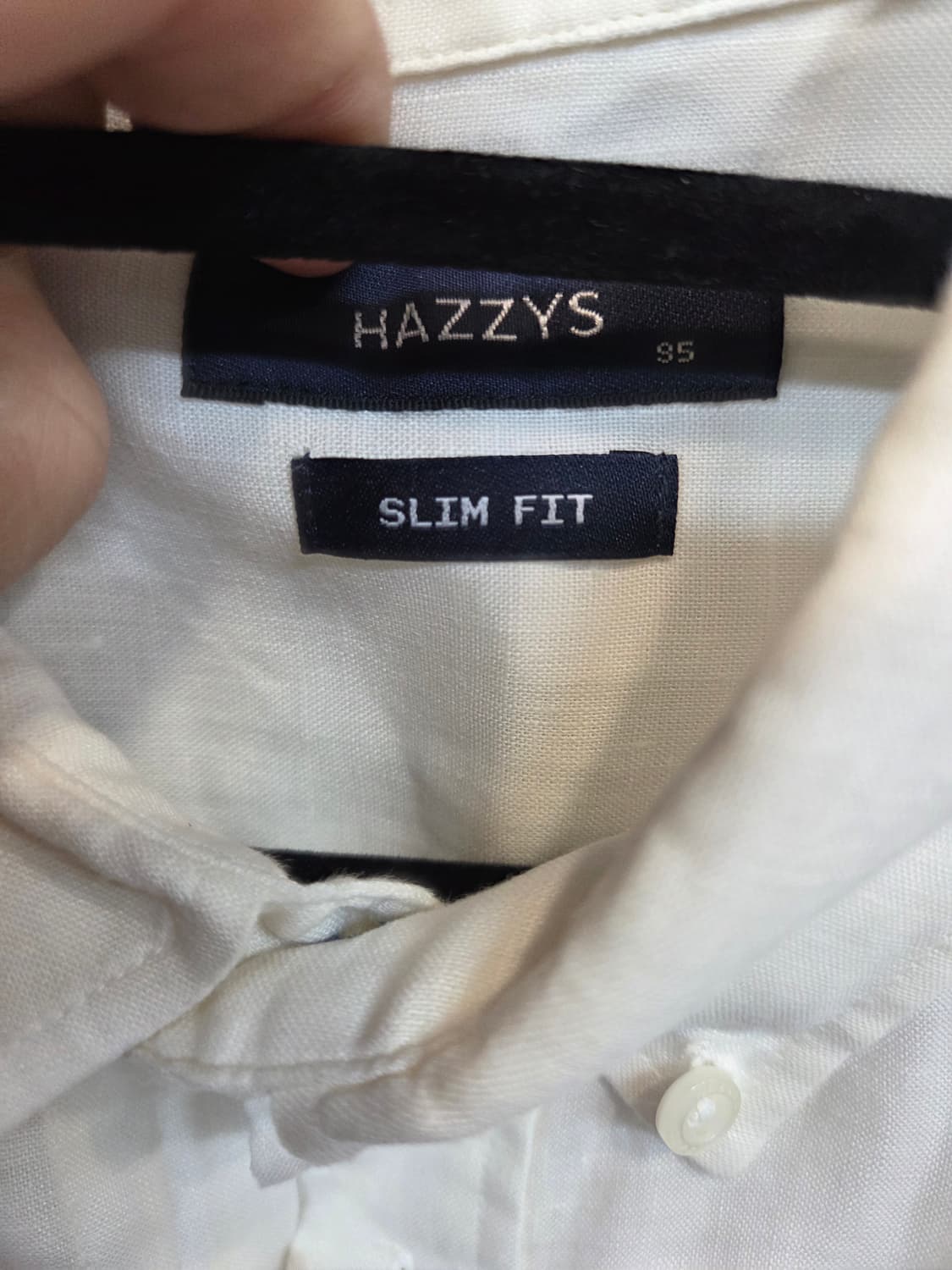 헤지스 린넨 셔츠 긴팔 95 슬림핏  상품이미지3