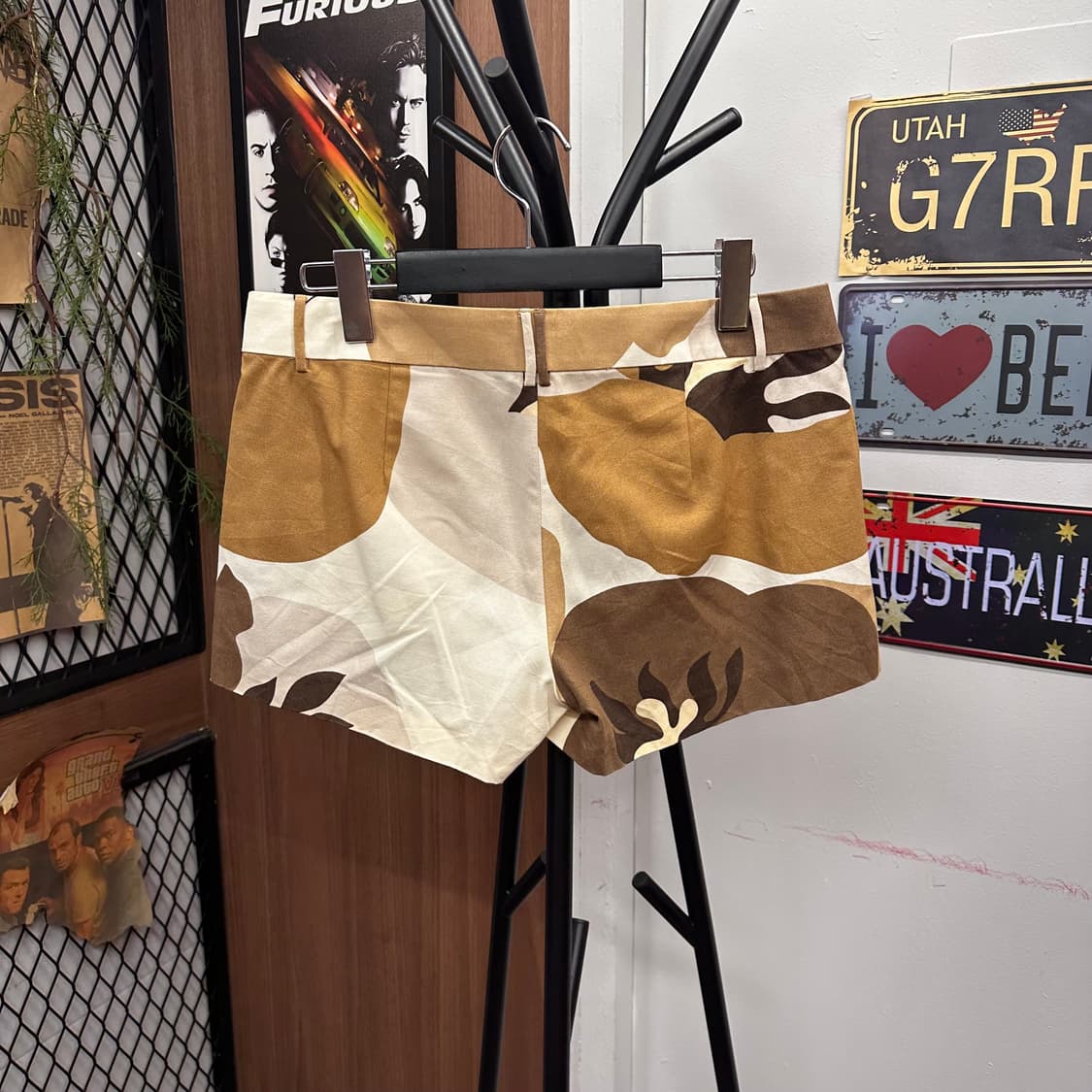 Brown Camouflage Shorts 상품이미지2