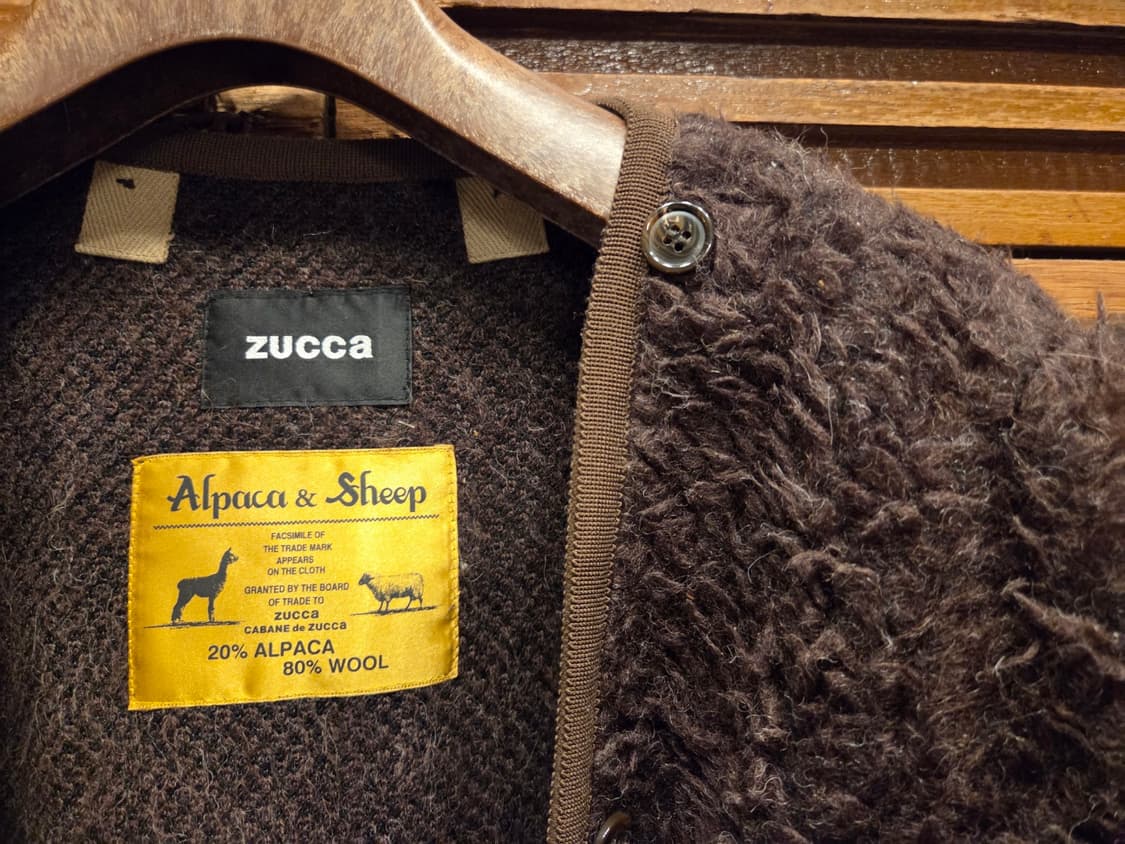 주카 알파카 내피 자켓 상품이미지2