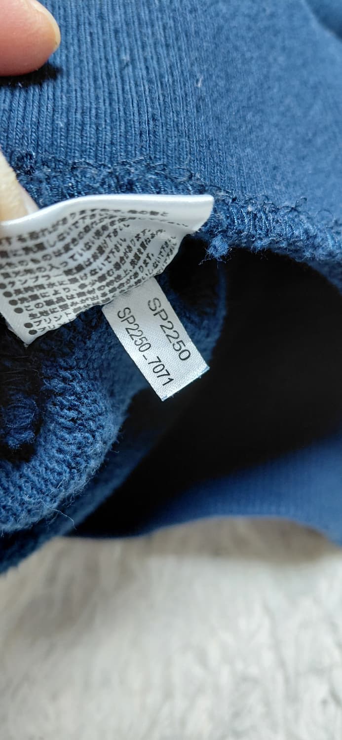 X-LARGE  후드티 네이비 (S) 상품이미지8