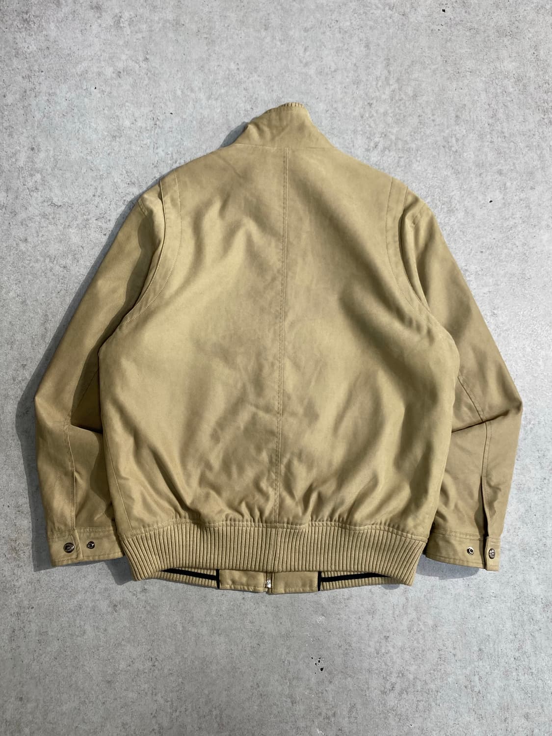 [50] Marco Azzali 이태리 미니멀 베이지 코튼 봄버자켓 상품이미지7