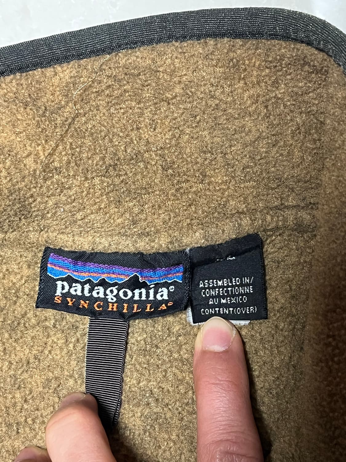 90s 빈티지 파타고니아 마수피얼 신칠라 플리스 상품이미지2