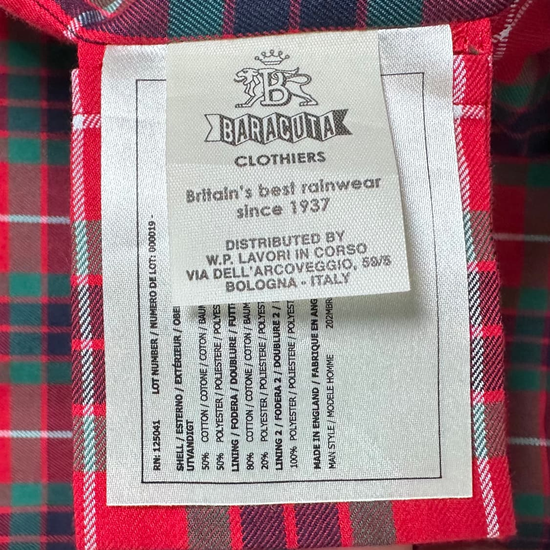 바라쿠타 블랙 G9 헤링턴 자켓 상품이미지10